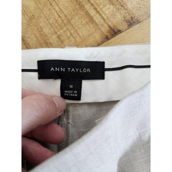Ann Taylor Mid Rise The Ankle Trouser Pants Women's Size 16 NWT - Picture 8 of 9
